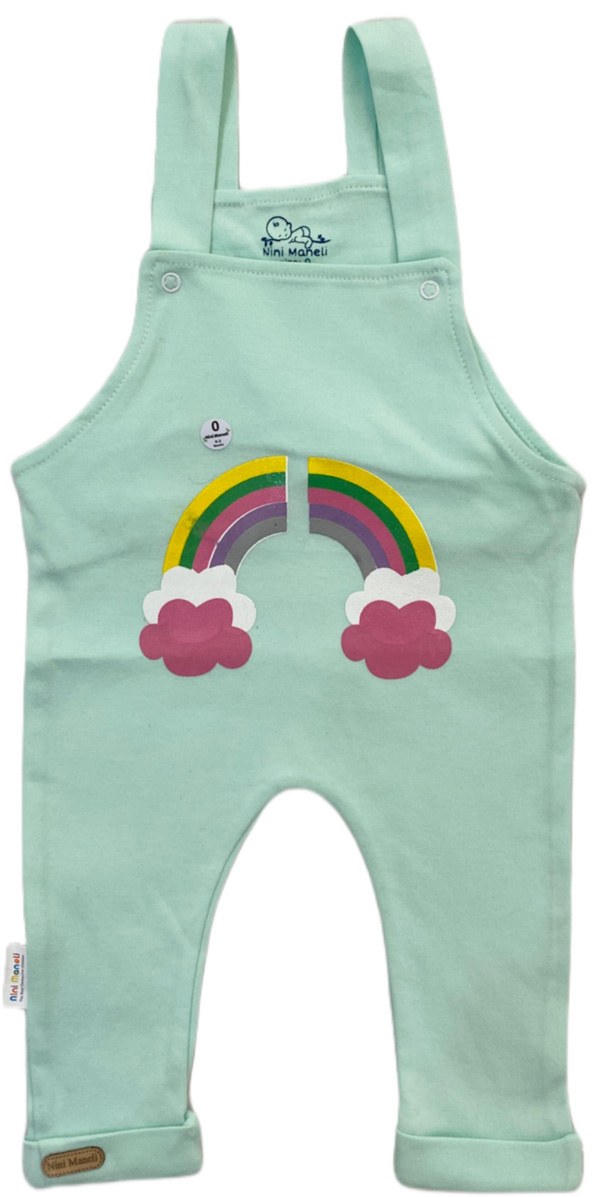 پیشبندی بلند طرح رنگین کمان