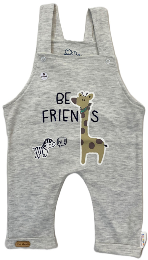 پیشبندی بلند طرح زرافه