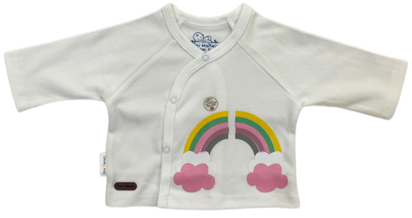 مانتو طرح رنگین کمان