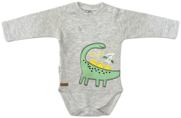 آستین بلند زیر دکمه طرح ژوراسیک