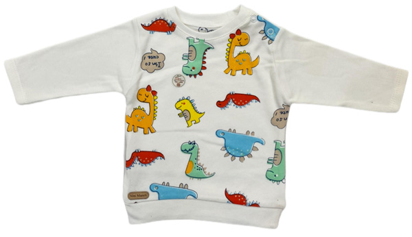 آستین بلند طرح ژوراسیک