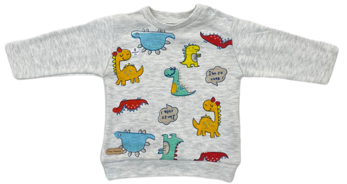 آستین بلند طرح ژوراسیک