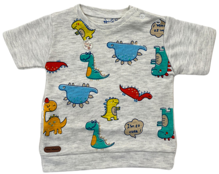 آستین کوتاه طرح ژوراسیک